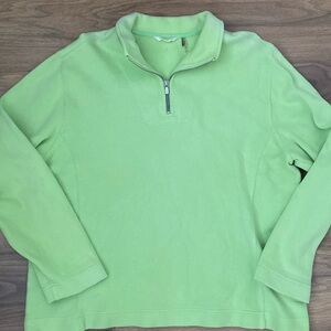 Lime Tommy Bahama Cotton Sweater